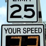 25-MPH-Regulatory-Speed-Limit-Sign-with-Radar-Sign